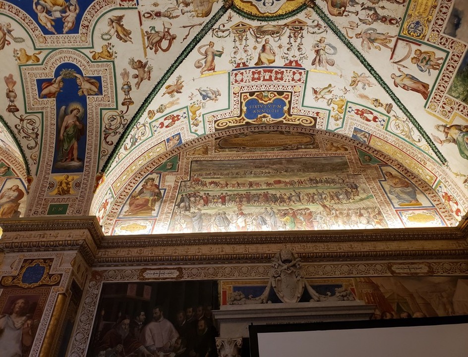 Title slide of our talk